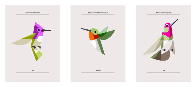 Hummingbird Triptych